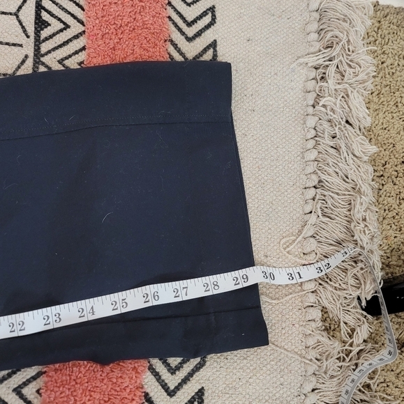 PATAGONIA BLACK STRAIGHT LEG BOOT CUT CASUAL PANTS, SZ 10 - Picture 13 of 15